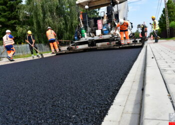 Dębica: Nowa nawierzchnia na Mościckiego