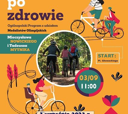 Tarnobrzeg. Przejażdżka rowerowa z olimpijczykami, mistrzami kolarstwa.