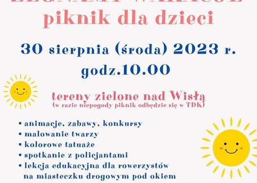 Tarnobrzeg. Żegnamy wakacje. Piknik dla dzieci.