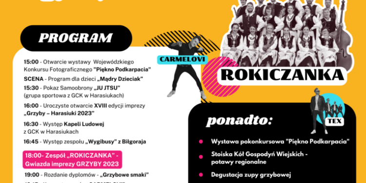 Harasiuki: Grzyby 2023.