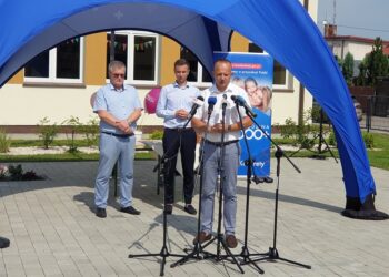 Baranów Sandomierski.  Mówili o polityce prorodzinnej.