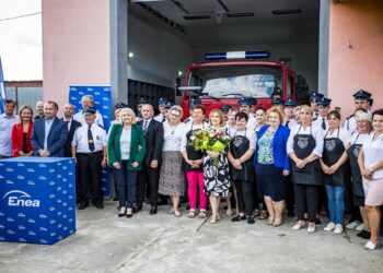 Połaniec: Fundacja Enea wsparła druhów z OSP Szwagrów.