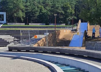 Mielec: Remont zjeżdżalni na Górce Cyranowskiej