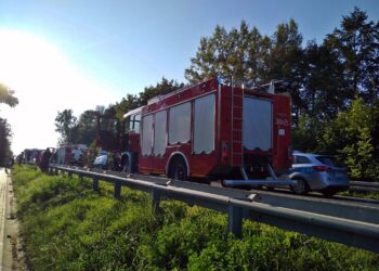 Siedleszczany: Zablokowana droga.