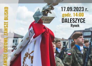 Daleszyce: Przysięga wojskowa w niedzielę na rynku.