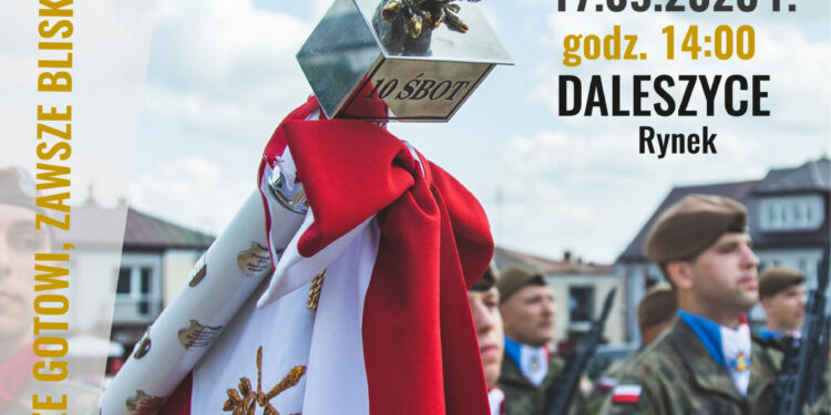Daleszyce: Przysięga wojskowa w niedzielę na rynku.