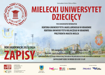 Mielec: Trwa rekrutacja na Mielecki Uniwersytet Dziecięcy.