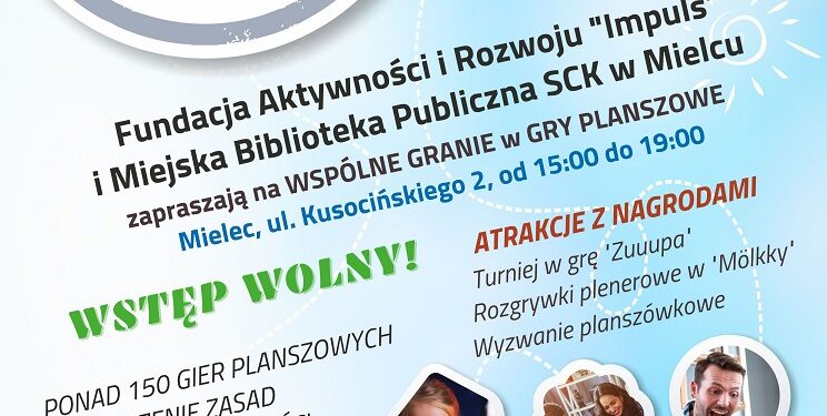 Mielec:   Spotkajmy się, pograjmy!
