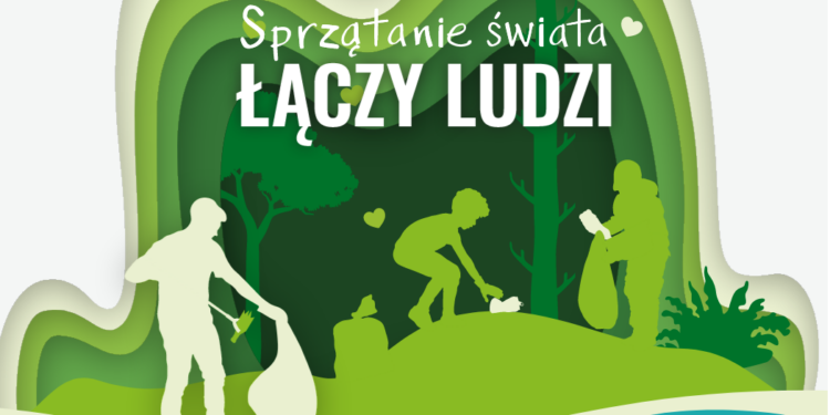 Sprzątanie świata (także Mielca) łączy ludzi.