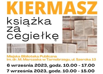 Tarnobrzeg: Kiermasz ,,Książka za cegiełkę”