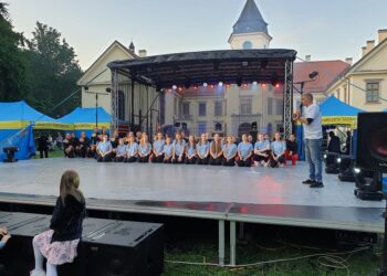 Tarnobrzeg. Muzyka, taniec, teatr królowały w parku dzikowskim.