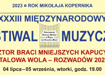 Stalowa Wola: Dziś ostatni koncert festiwalowy w klasztorze