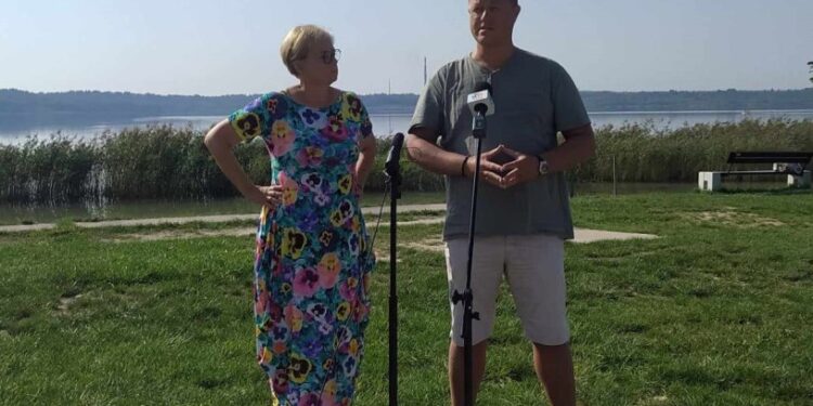 Tarnobrzeg. Konfederacja nad jeziorem. Zaprezentowała się kandydatka z Tarnobrzega.