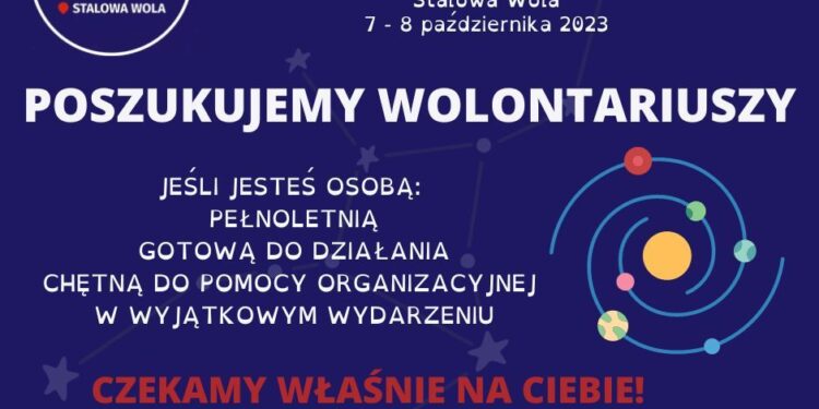 Stalowa Wola: Potrzebni wolontariusze do kosmicznego hackathonu NASA Space Apps Challenge
