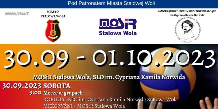 Stalowa Wola: W sobotę rusza XIV Memoriał Tadeusza Duszyńskiego w Piłce Siatkowej