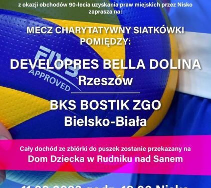 Nisko: Mecz charytatywny dla domu dziecka