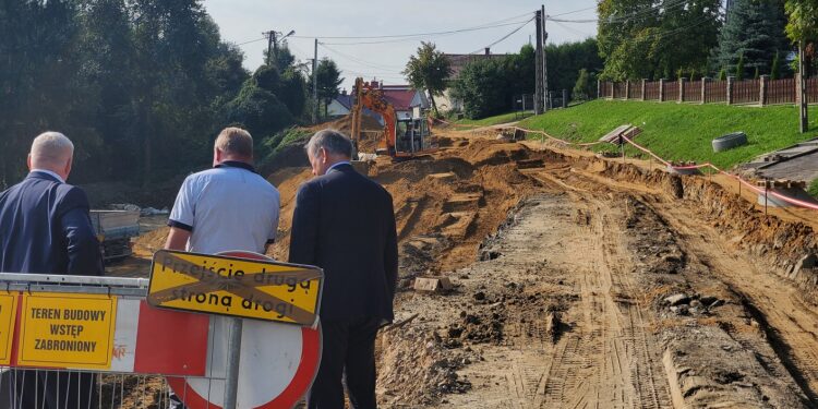 Mielec:  Praca przy osuwiskach…