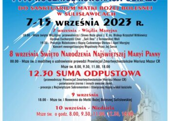 Sulisławice: Będą pielgrzymować do Matki Bożej Bolesnej.