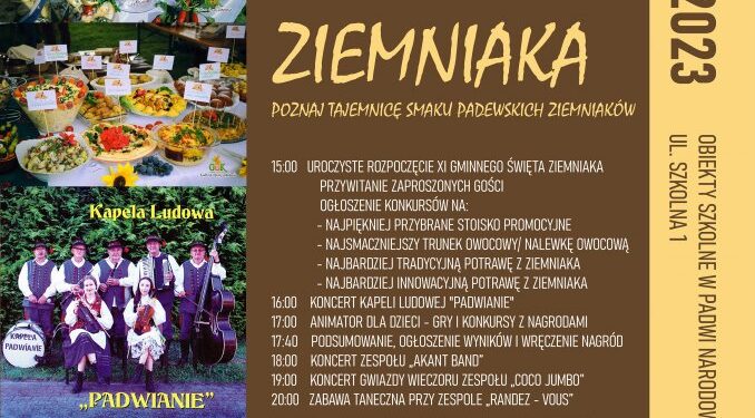 Padew Narodowa: XI Gminne Święto Ziemniaka