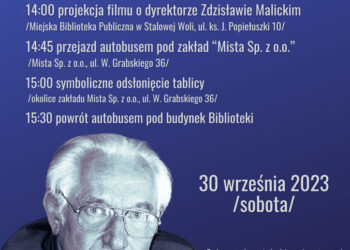 Stalowa Wola: Miasto uczci dyrektora Zdzisława Malickiego