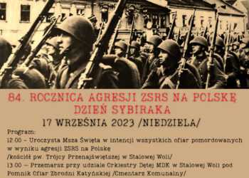 Stalowa Wola: Uroczystości z okazji Światowego Dnia Sybiraka i przypomnienie o Agresji ZSRS na Polskę