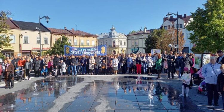 Mielec: Różańcowy Marsz dla Życia i Rodziny