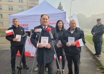 Sandomierz: Finał kampanii wyborczej PiS z udziałem Jarosława Kaczyńskiego.