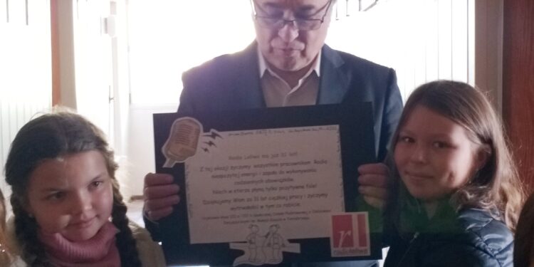 Tarnobrzeg: Uczniowie z wizytą w redakcji Radia Leliwa