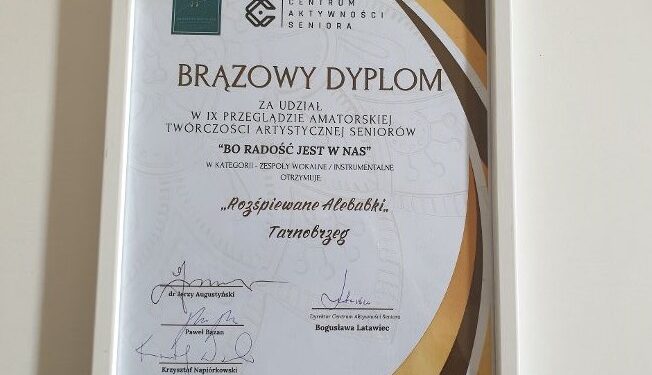 Tarnobrzeg. „Aktywny senior, to klucz do sukcesu”