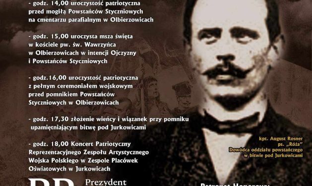 Olbierzowice, Klimontów: Ku pamięci – Powstanie styczniowe 1863-1864.