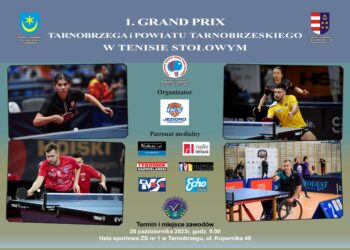 Tarnobrzeg. Pierwsze Grand Prix Tarnobrzega i Powiatu Tarnobrzeskiego w Tenisie Stołowym