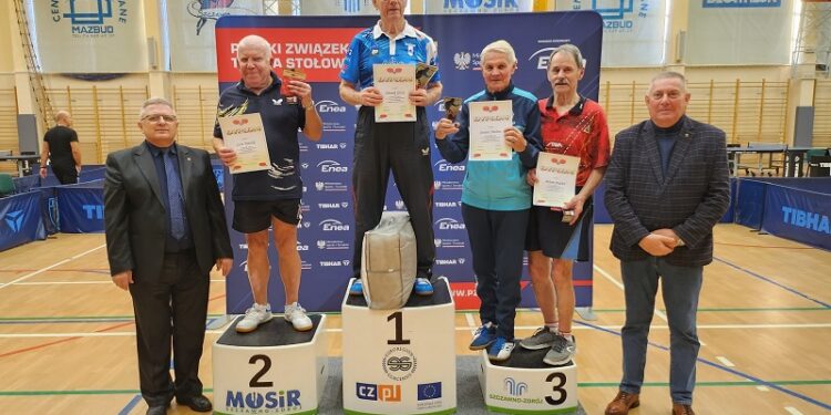 Tarnobrzeg. Janusz Malarz na podium w drugim Grand Prix Polski Weteranów