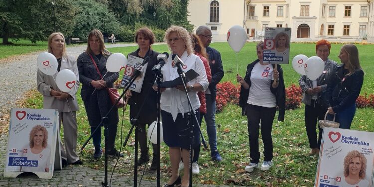 Tarnobrzeg. Kandydatka Koalicji Obywatelskiej zaprezentowała swój program wyborczy