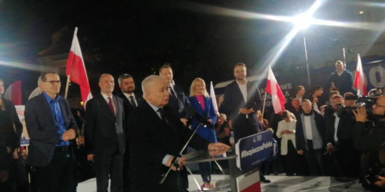 Sandomierz: Finał kampanii Prawa i Sprawiedliwości.