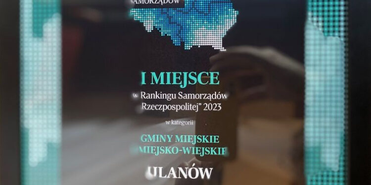 Ulanów: Ulanów zwycięzcą Rankingu Samorządów 'Rzeczpospolitej’