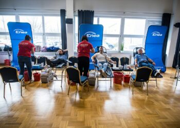 Połaniec: Rekordowa XX akcja krwiodawstwa w Enei Elektrowni Połaniec