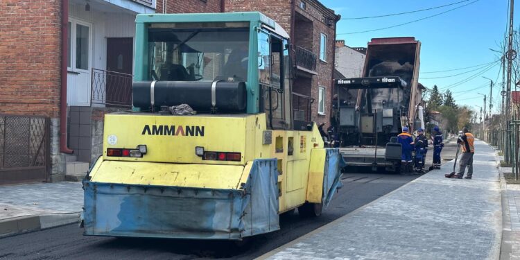 Koprzywnica: Remont ulicy 11 Listopada.