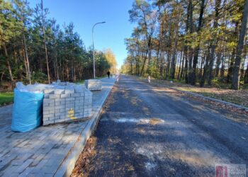 Nowa Dęba. Budowa ulicy Śmiśniewicza postępuje zgodnie z planem