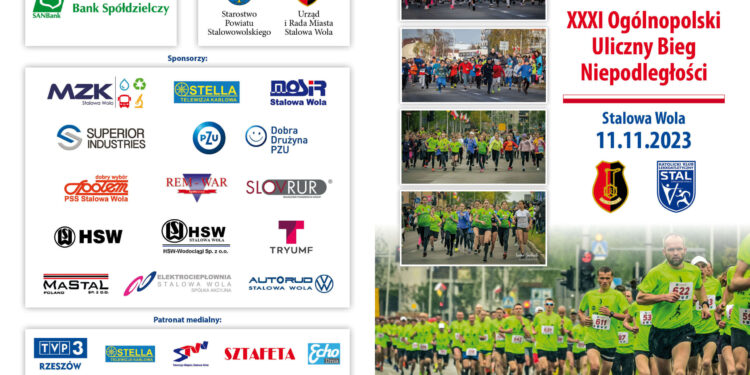 Stalowa Wola: Już w sobotę XXI Bieg Niepodległości.