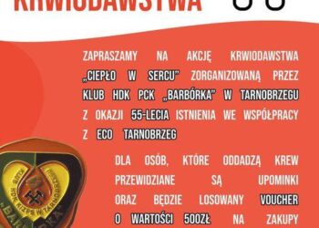 Tarnobrzeg. Akcja krwiodawstwa „Ciepło w sercu”