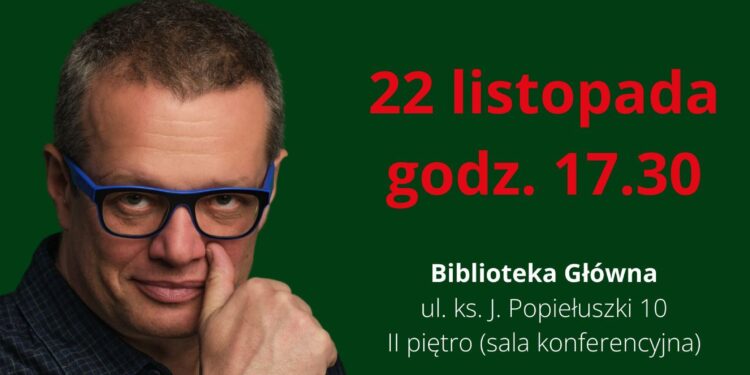 Stalowa Wola: W MBP spotkanie z Marcinem Mellerem