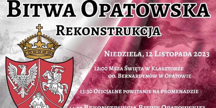 Opatów: Rekonstrukcja I bitwy opatowskiej.