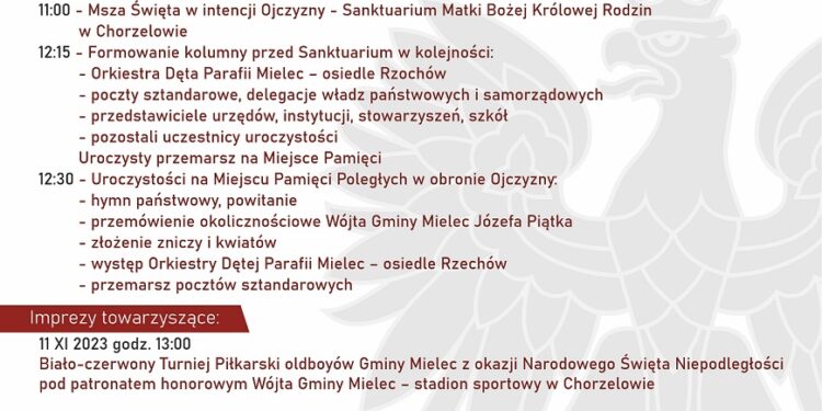 Mielec: Gminne uroczystości Niepodległościowe