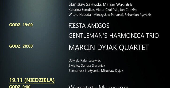 Stalowa Wola: W sobotę w SDK festiwal harmonijki ustnej