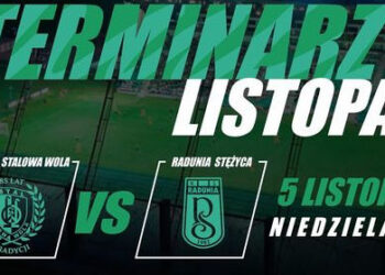 Stalowa Wola: W niedzielę Stal Stalowa Wola podejmie u siebie Radunię Stężyca