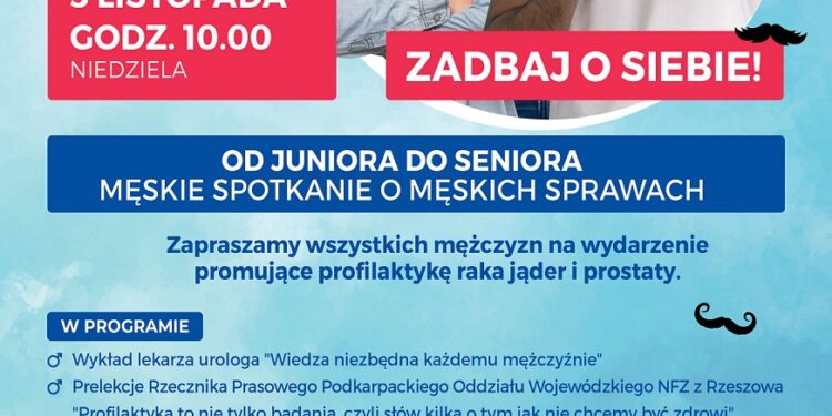 Mielec: OD JUNIORA DO SENIORA – Męskie spotkanie o męskich sprawach