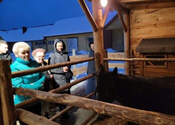 Sandomierz; Żywa szopka po raz szósty.