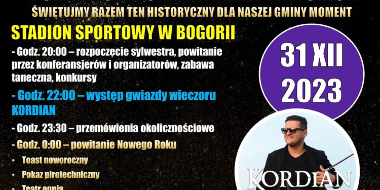 Bogoria: Sylwester pod gwiazdami.