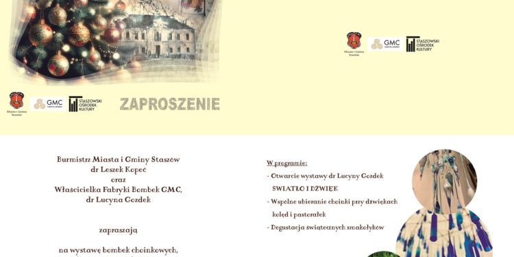 Staszów: Wystawa bombek choinkowych
