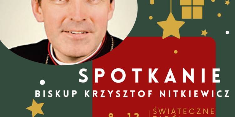 Tarnobrzeg: Spotkanie autorskie z bp. Krzysztofem Nitkiewiczem na I Świątecznych Targach Książki.